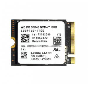 WD西数SN740固态硬盘M.2 2230 SSD笔记本PCIE4.0x4 NVMe 1T硬盘